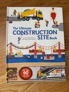 Usborne The Ultimate Construction Site Book | LIKE NEW!